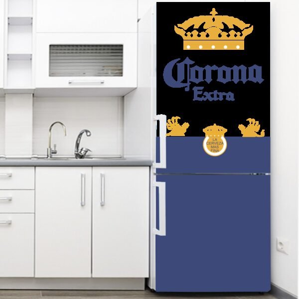 Vinilo Nevera Cerveza Corona