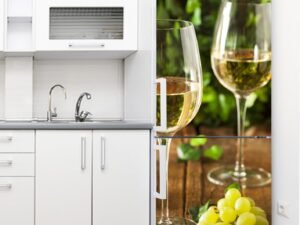 Vinilo Nevera Copa de Vino