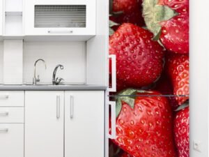 Vinilo Nevera Fresas