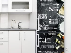 Vinilo Nevera Nuestra Receta