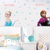 Elsa y Anna (Nombres Personalizados)