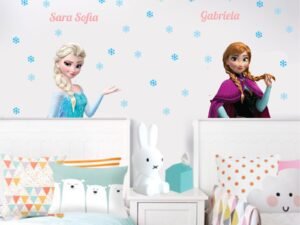 Elsa y Anna (Nombres Personalizados)