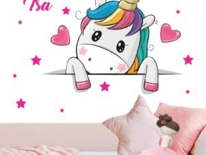 Unicornio 6 (Nombre personalizado)