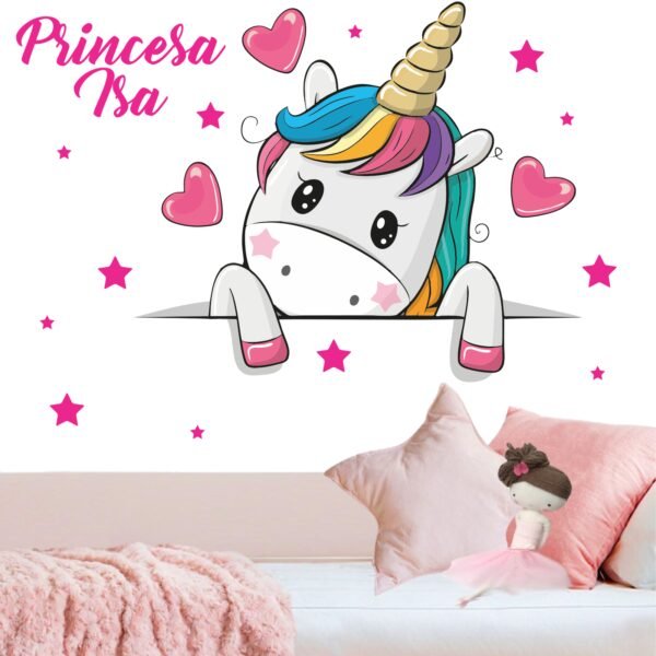Unicornio 6 (Nombre personalizado)