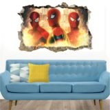 Pared Rota Spiderman No Way Home C