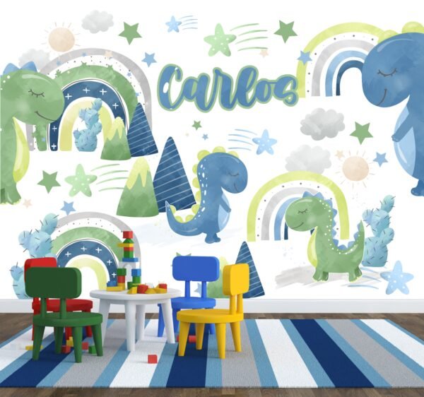 Mural Dinosaurios 3 (Valor M2)