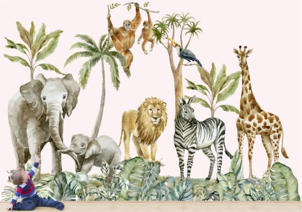 Mural Jungle Gold(Valor por M2)