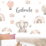 Elefante Tierno Niña