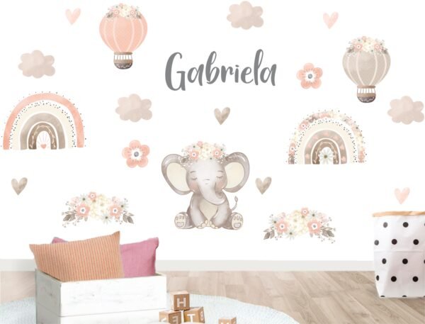 Elefante Tierno Niña