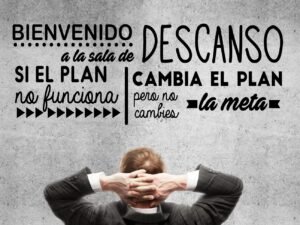 Bienvenido a la sala de descanso