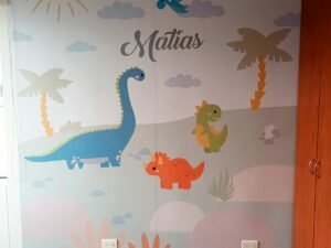 Mural Dinosaurios 4 (Valor M2)
