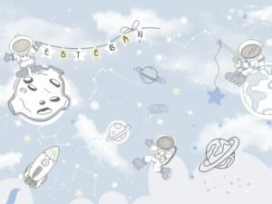 Mural Astronautas 3 (Valor M2)