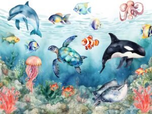 Animales Marinos 2 (Valor por M2)