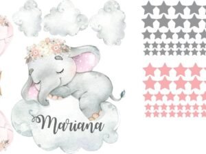 Elefante y globos