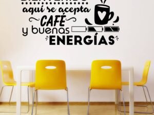 Beinvenido aquí se acepta café
